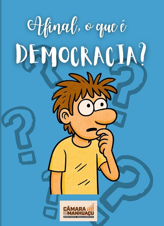 Câmara de Manhuaçu lança livro ilustrado sobre democracia