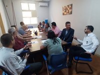 Vereadores participam de reunião com Sintram e poder executivo
