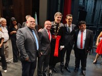 Vereadores prestigiam posse do procurador geral do Ministério Público