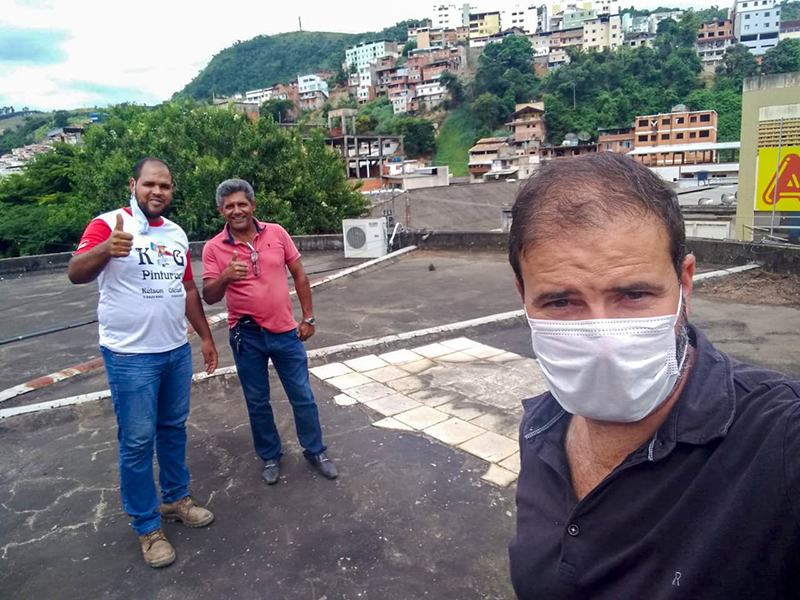 Presidente da Câmara de Manhuaçu e vereador visitam Rodoviária em prol de melhorias