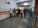 Vereadores de Manhuaçu visitam obras na Rodoviária de Manhuaçu
